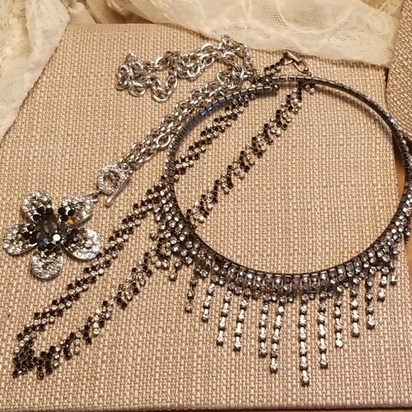 Black & Clear Rhinestone 11-Item Jewelry Bundle - Picture 13 of 16